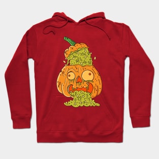 Pumpkin barfing Hoodie